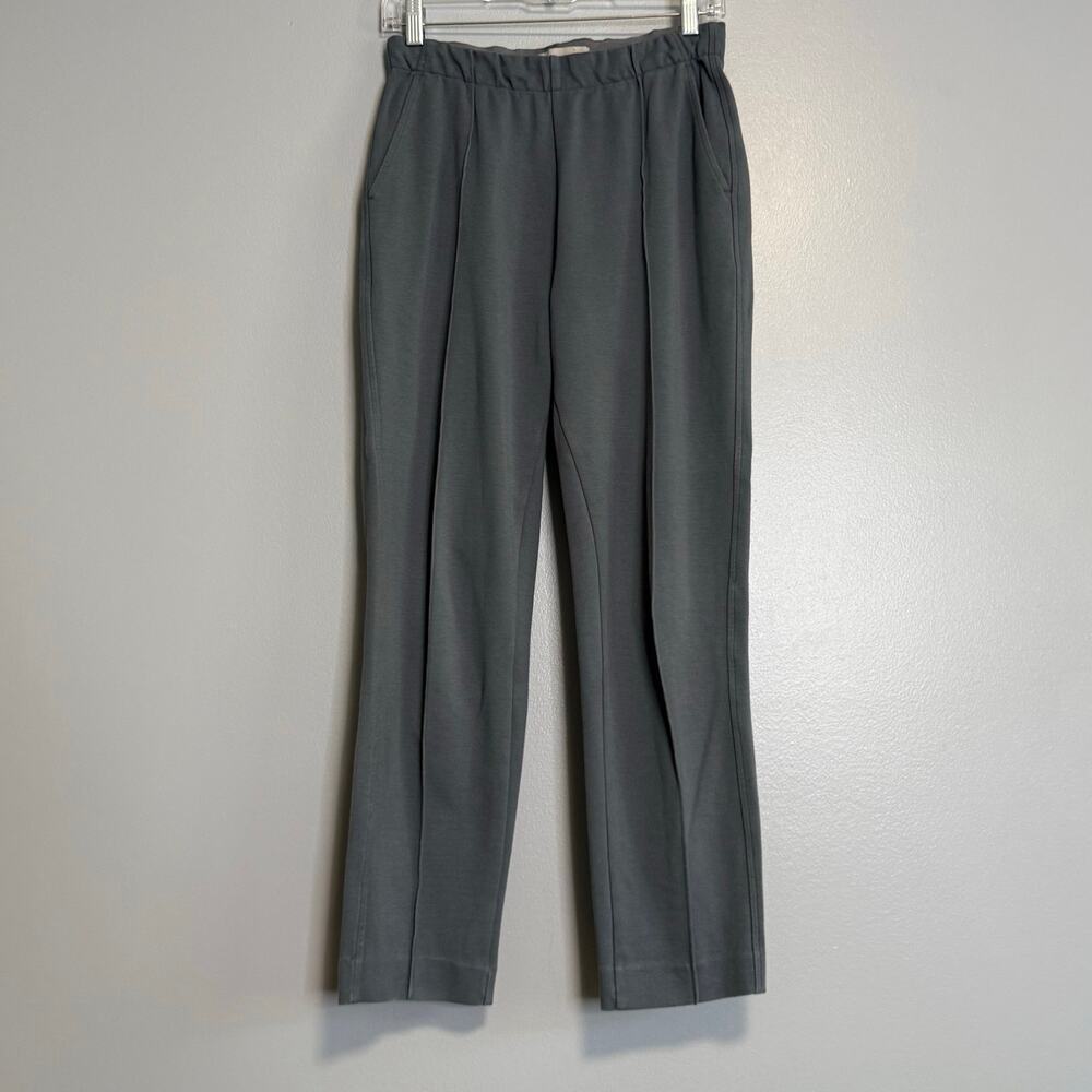 Everlane Gray The Dream Elastic Waist Ankle Pants